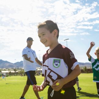 young soccer players