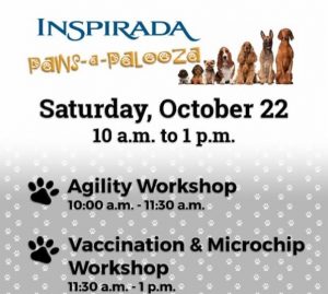 inspirada paws-a-palooza flyer