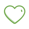 heart icon green