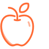 apple icon orange