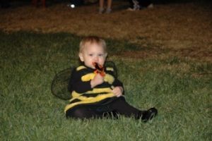 baby in bee costume