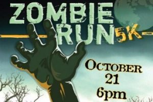 zombie run 5k graphic