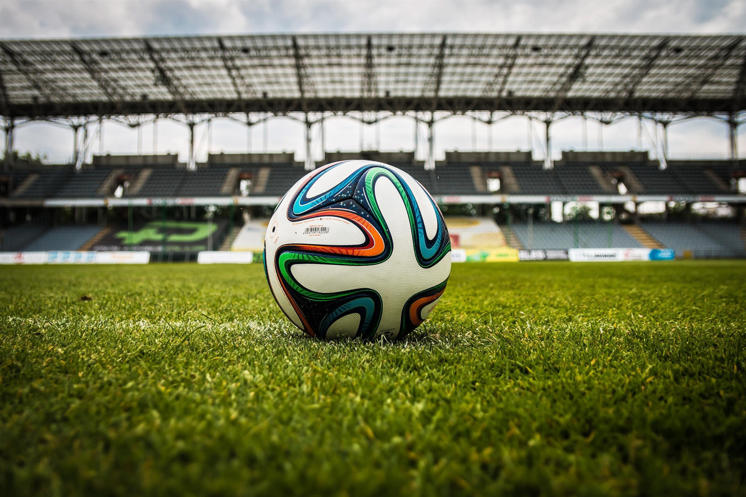 2014 world cup ball on field