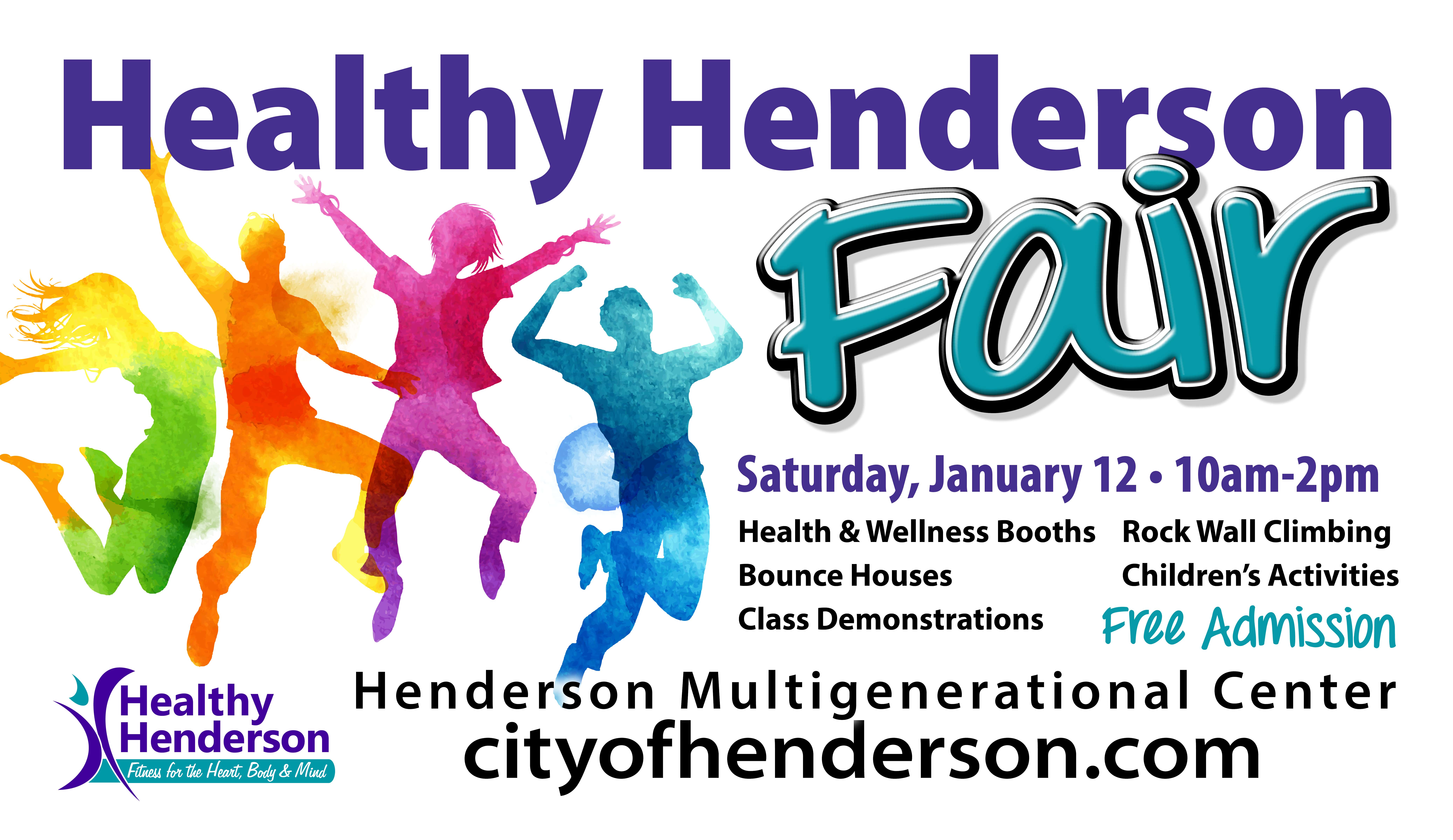 City of Henderson Health Fair event