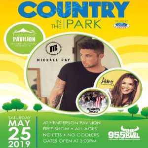 95.5 The Bull presents Country in the Park featuring Michael Ray