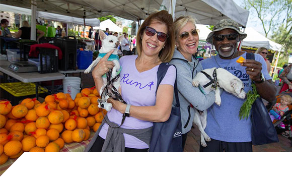 Inspirada residents love spending quality time at the market with their four-legged best friends