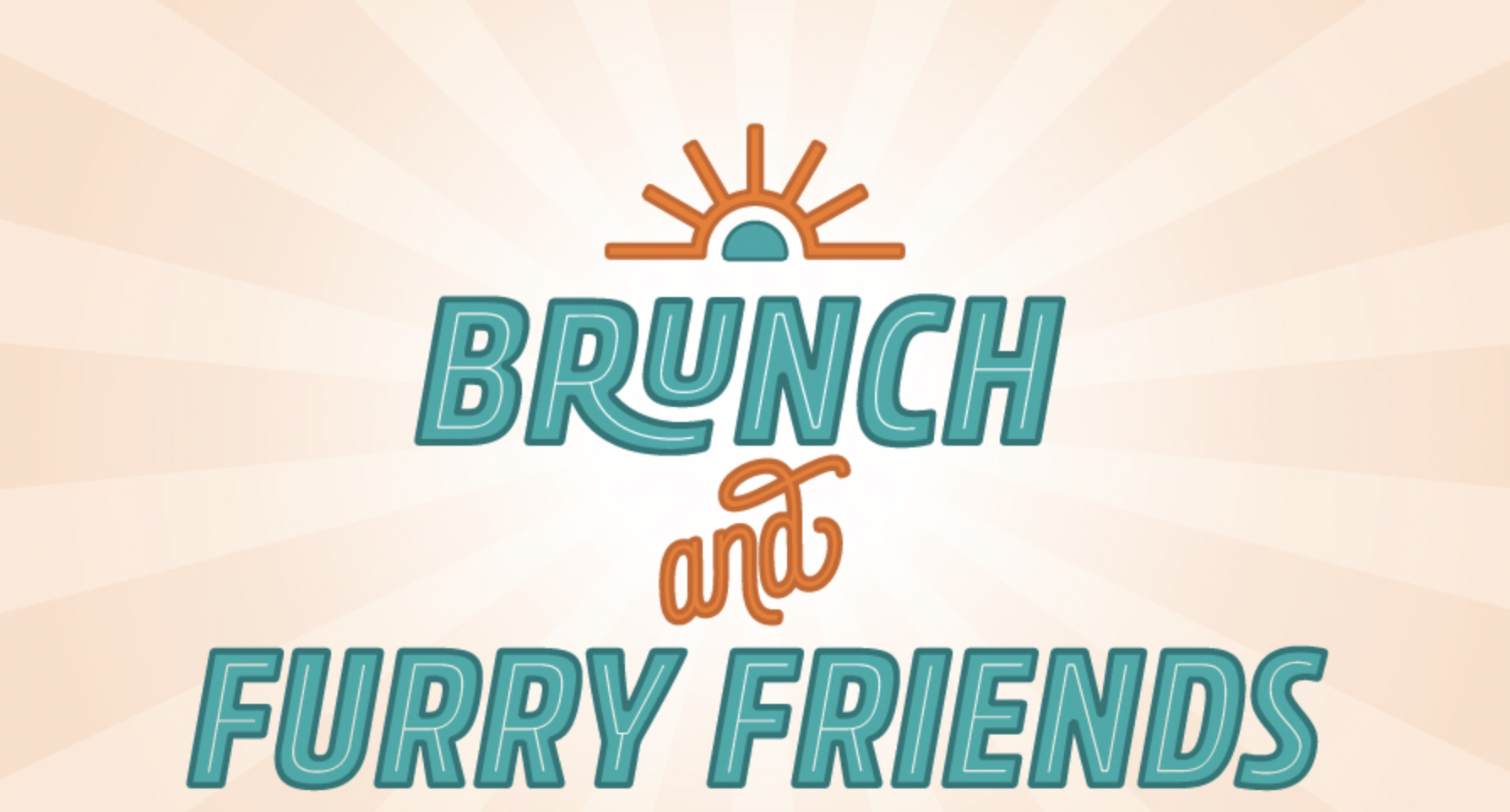 Brunch and Furry Friends Logo