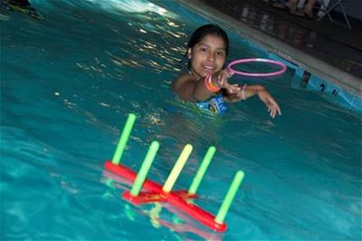 Enjoy fun and games during Cosmic Swim