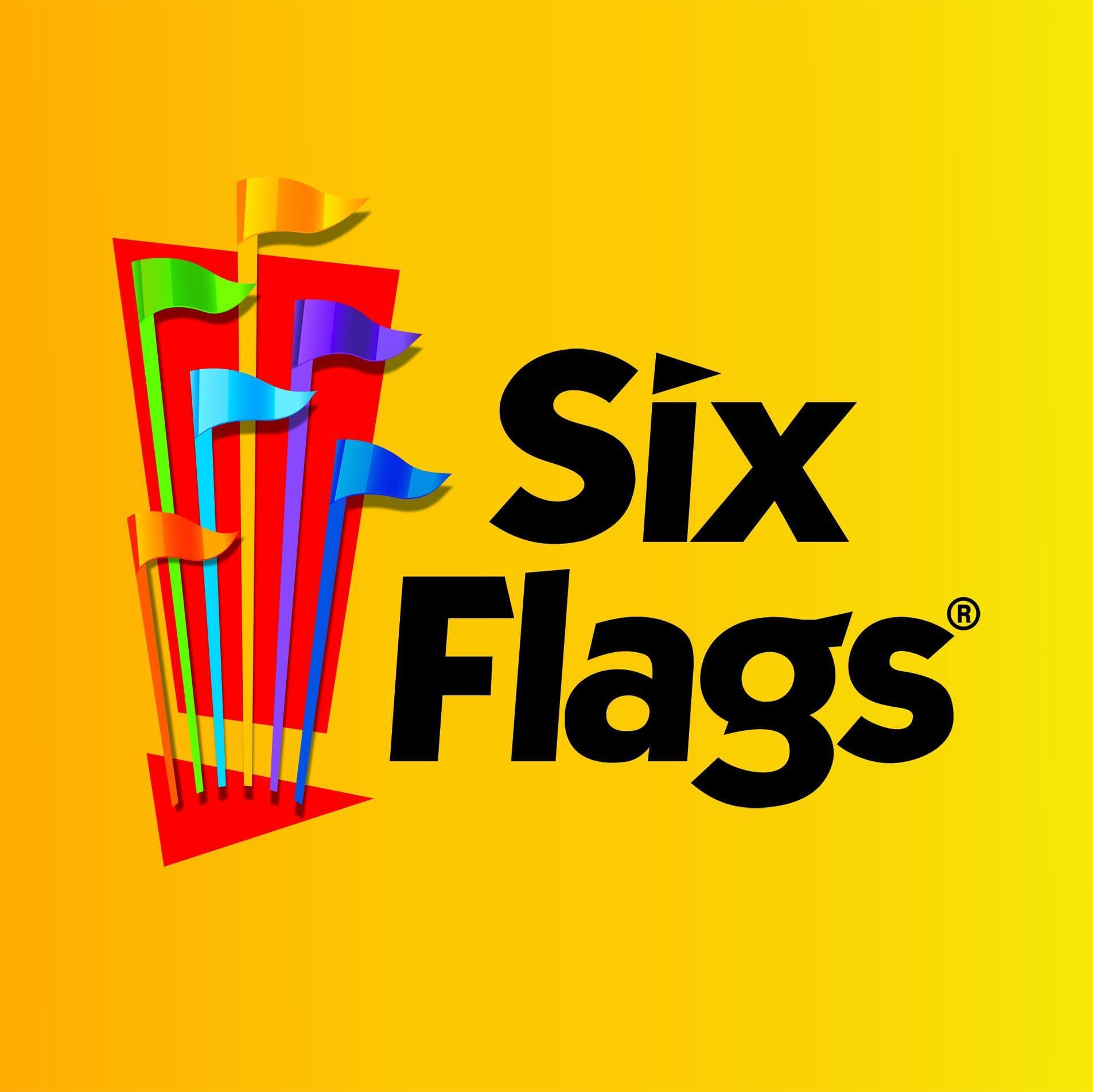 six flags logo