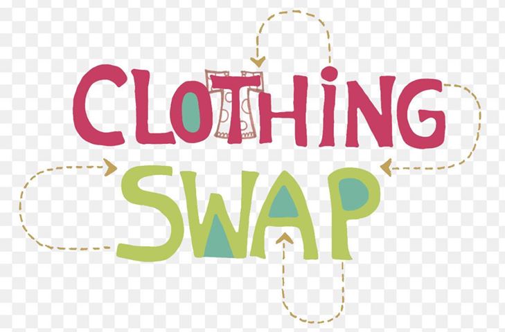clothing swap graphic