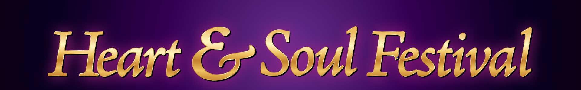 Banner for the Heart & Soul Festival